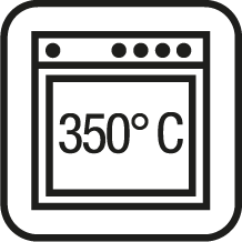 Ugn 350° C